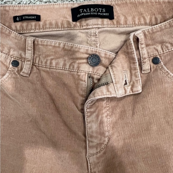 Talbots flared corduroy pants size 4 - Picture 2 of 2